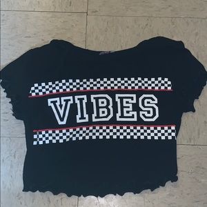 Vibes crop top